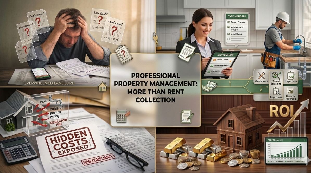Professional Property Management is More Than Rent Collection
